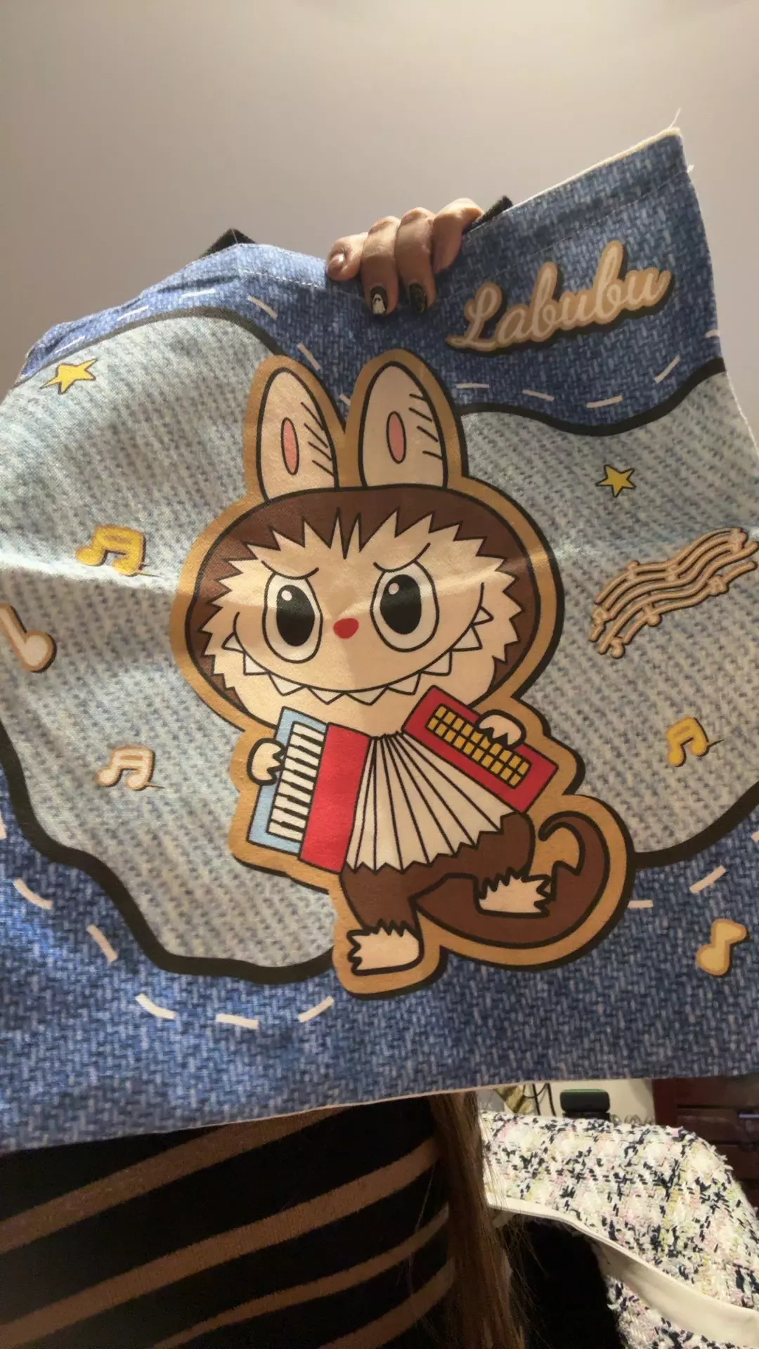 plant/accordion labubu tote-0