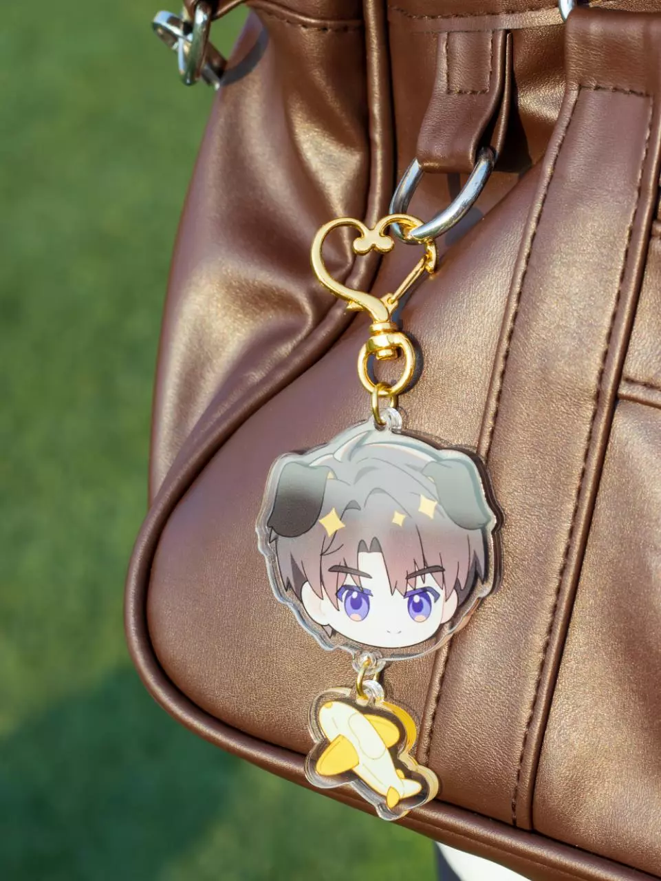 plant/Caleb Acrylic Keychain (Plane)-1