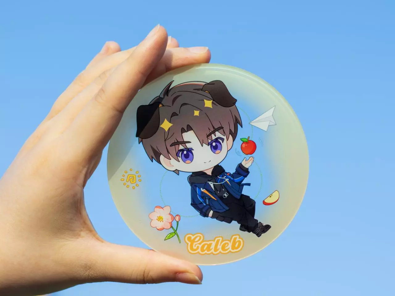 plant/Caleb Acrylic Coaster-0