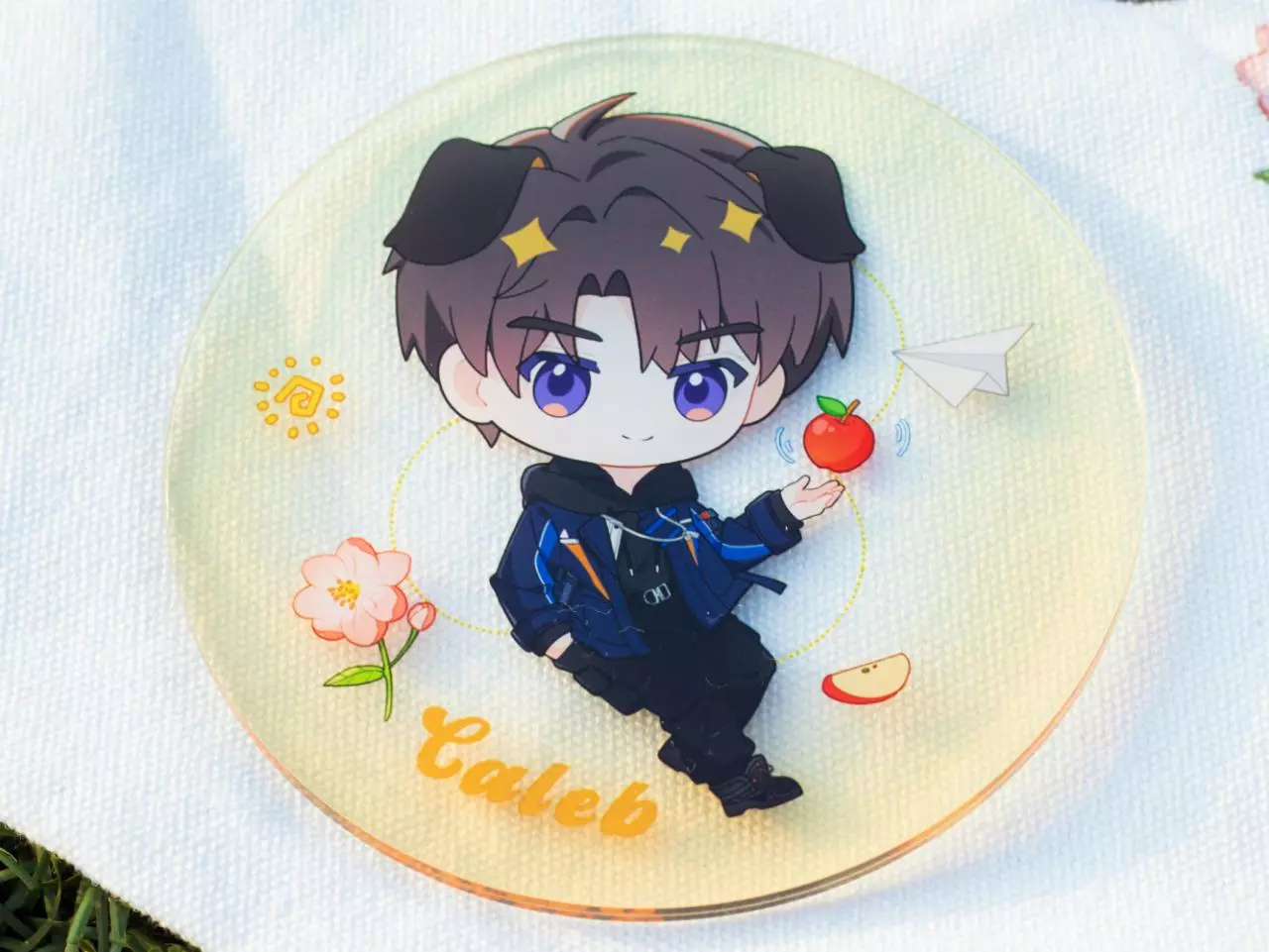 plant/Caleb Acrylic Coaster-2