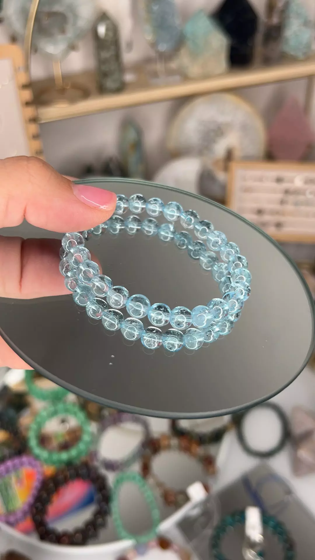 plant/Blue Topaz Gem Grade $80-0