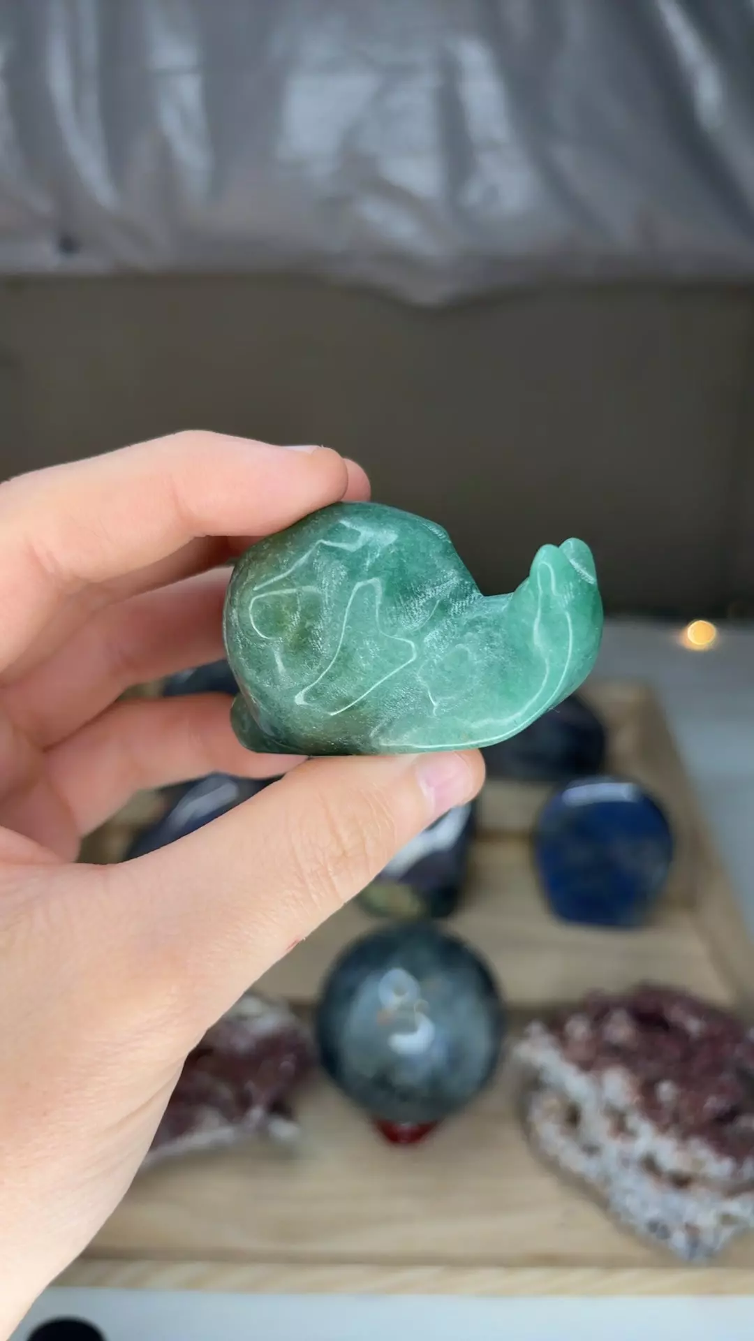 plant/Green Aventurine Snail-0