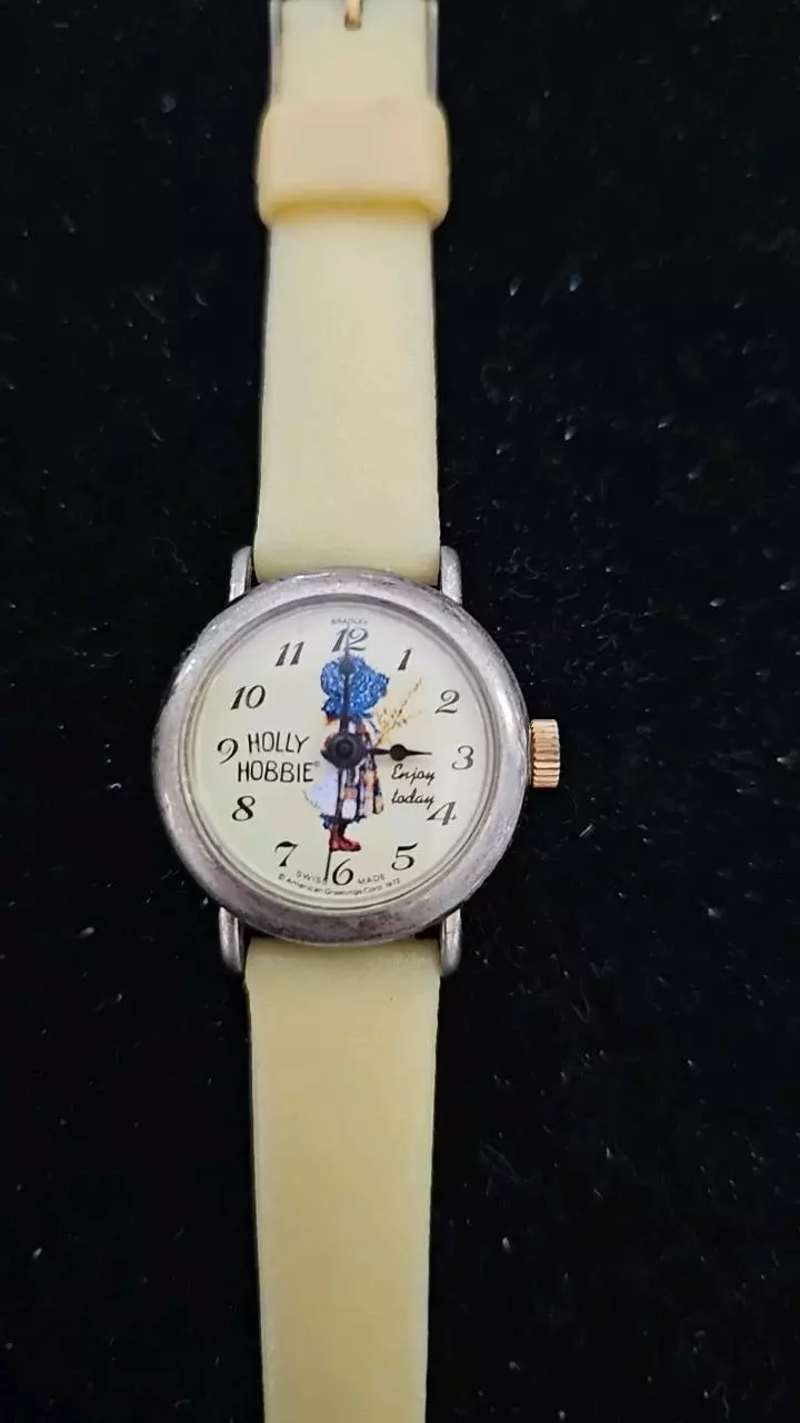 plant/Holly Hobby 1972 Swiss watch-0