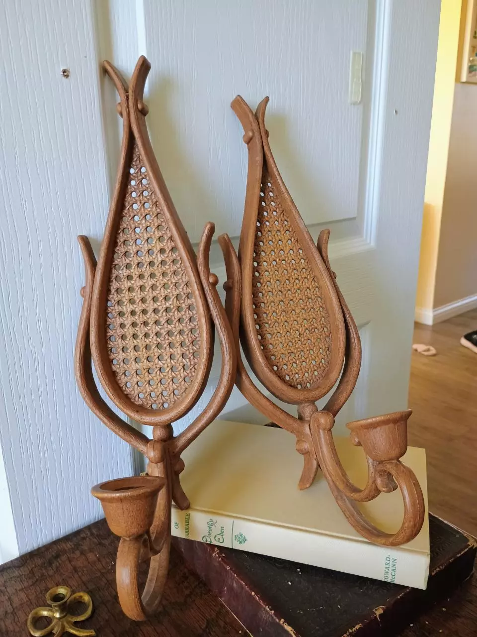 plant/Homeco Faux Rattan Sconces-0