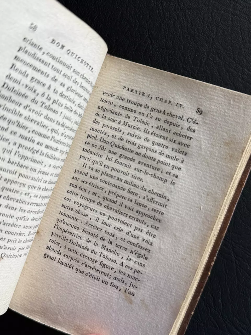 plant/Antique Full Leather French Book 1802-5