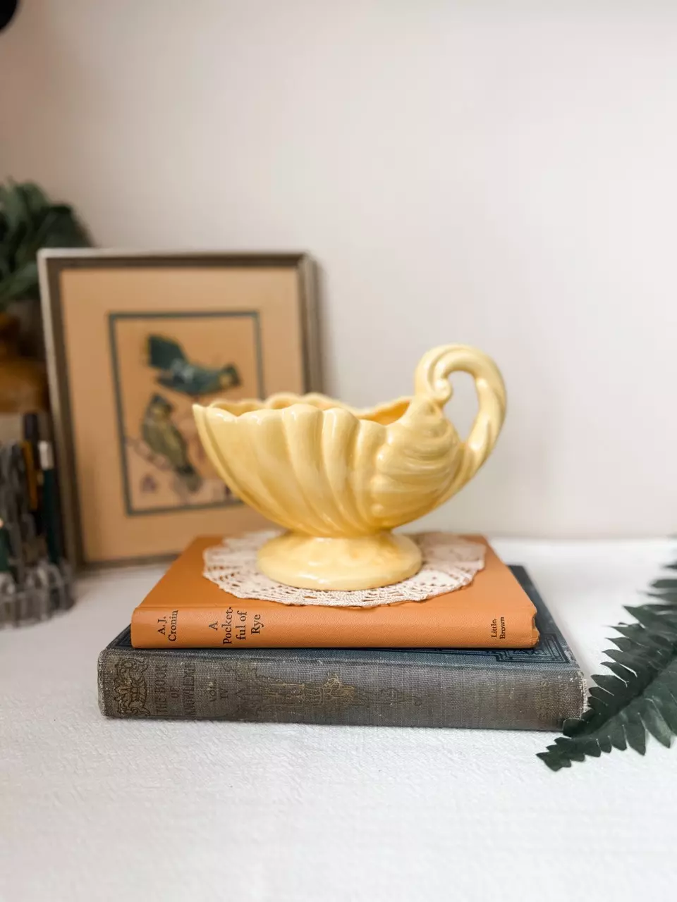 plant/Yellow Footed Haegar Cornucopia Planter-0