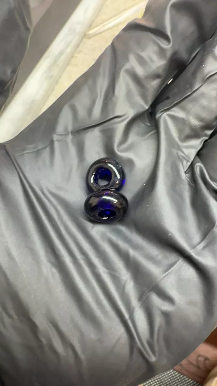 plant/Cobalt Bead set-0