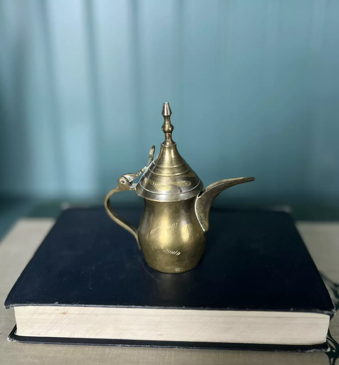 plant/Mini Brass Dallah-0