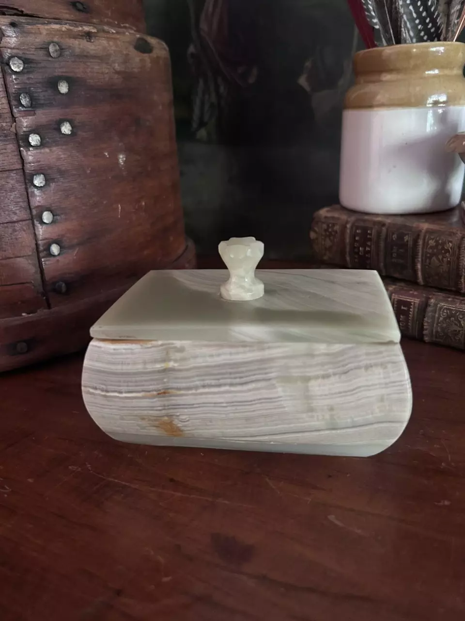 plant/onyx lidded box-4
