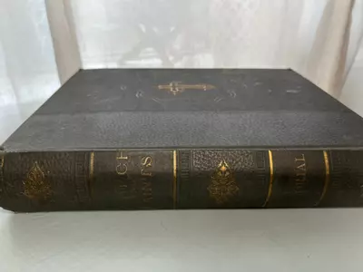 plant/Antique “Churches and Saints Pictorial” – Illustrated Architectural Book (c. 189-0-thumbnail