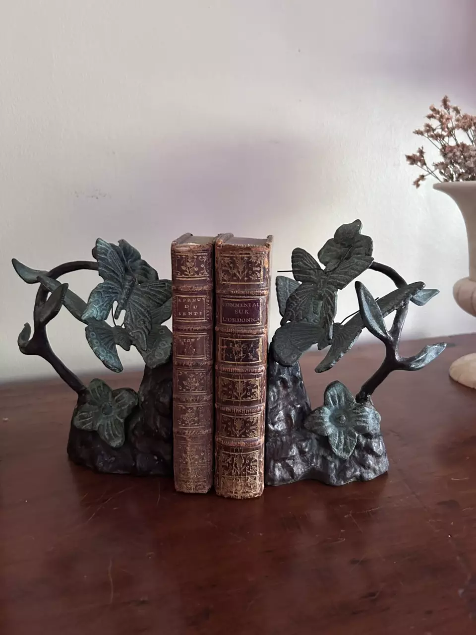 plant/Butterfly Bookends-0