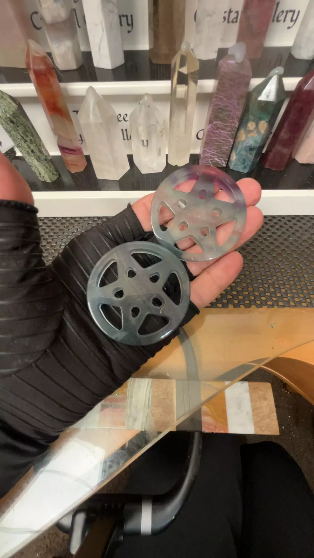 plant/Fluorite pentacles-0