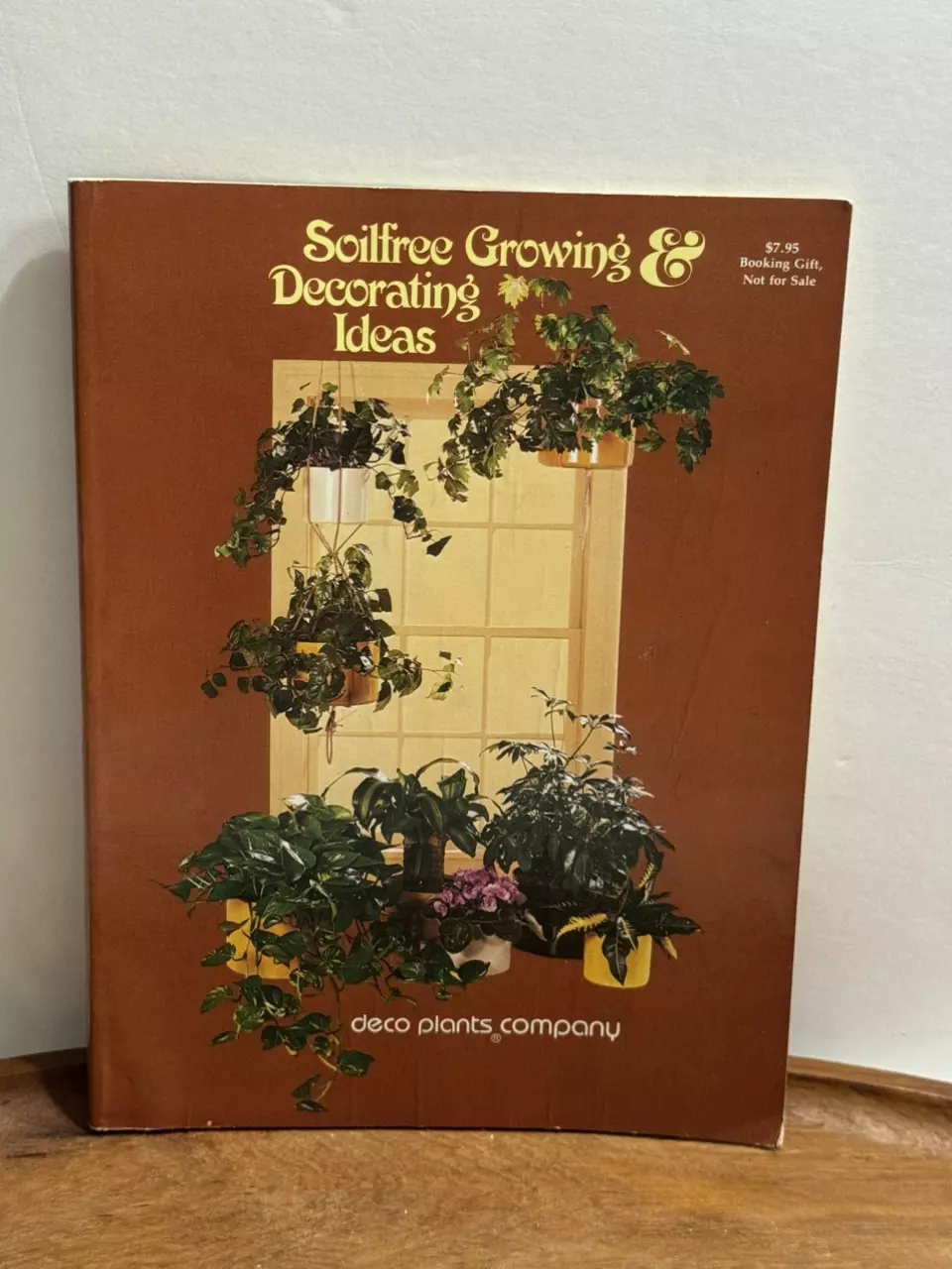 plant/1979 book titled "Soilfree Growing & Decorating Ideas" by Deco Plants Company-0