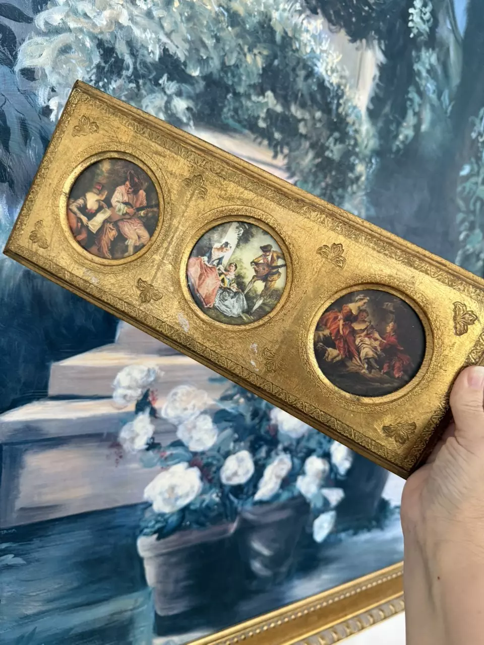 plant/Florentine art trio-0