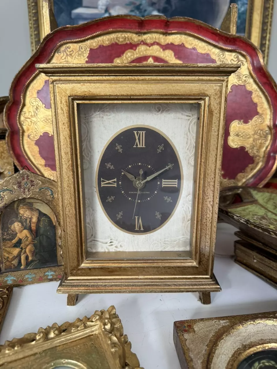 plant/Florentine clock-0