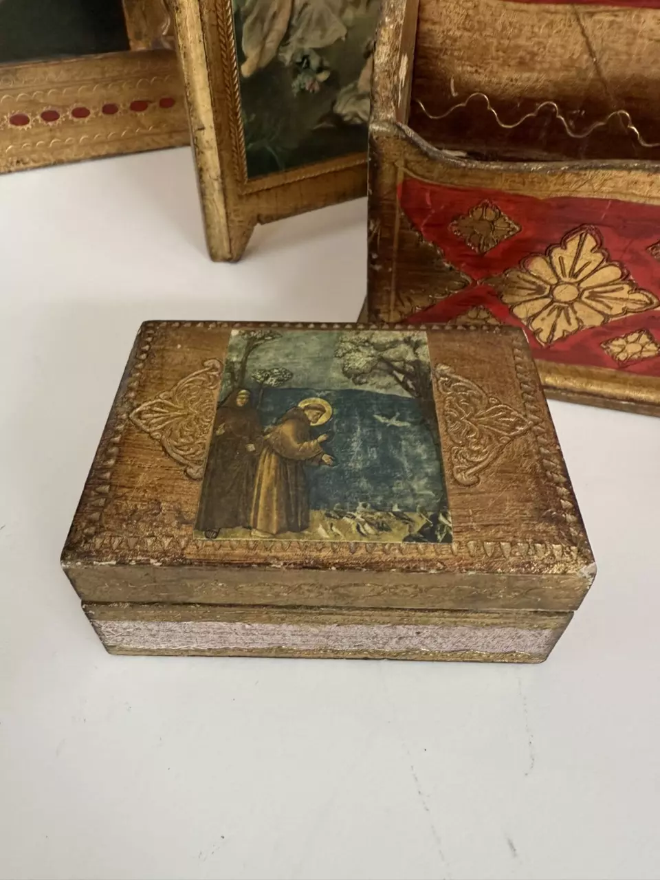 plant/Florentine stamp box-0