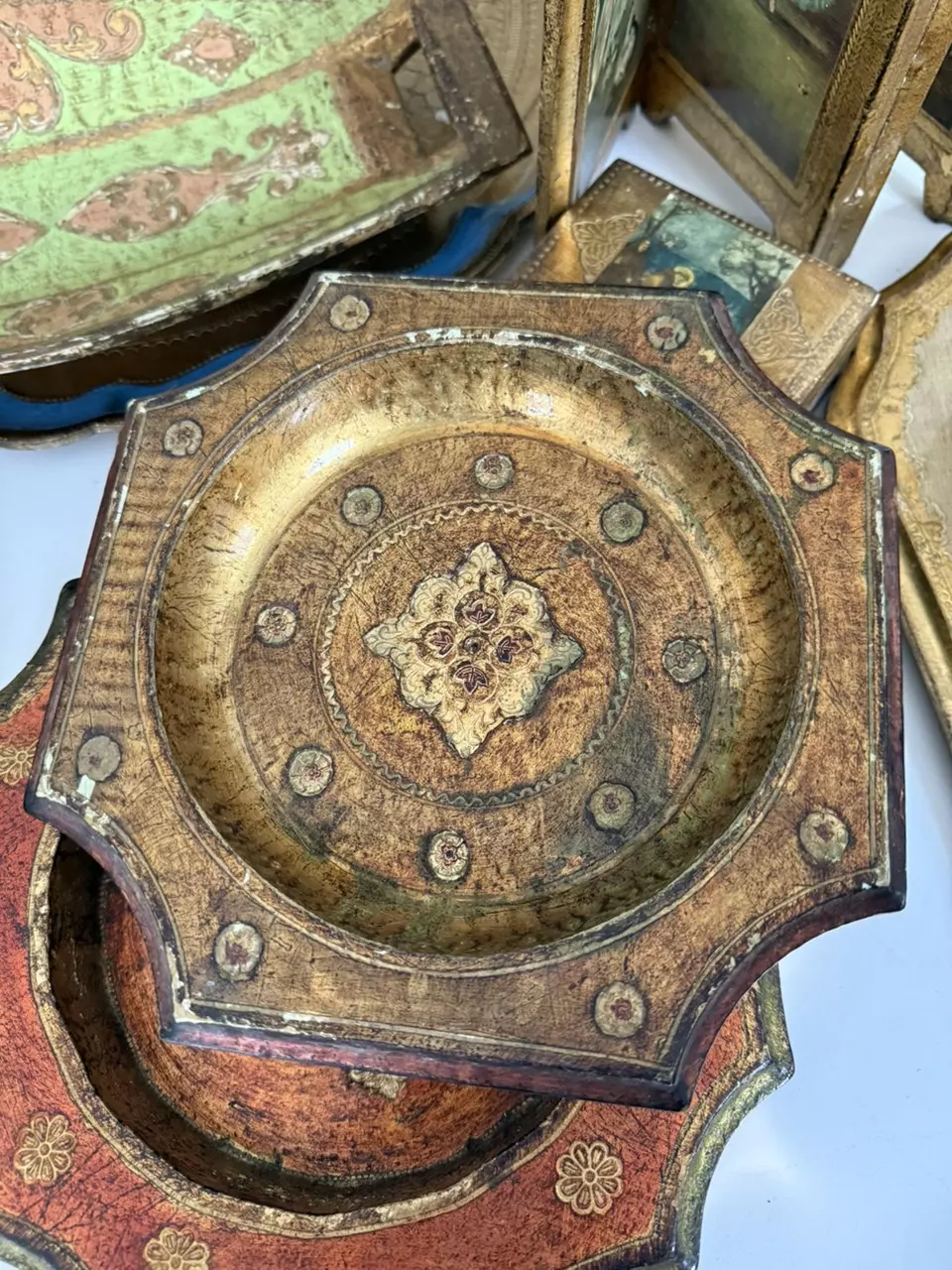 plant/Florentine decorative bowl-0