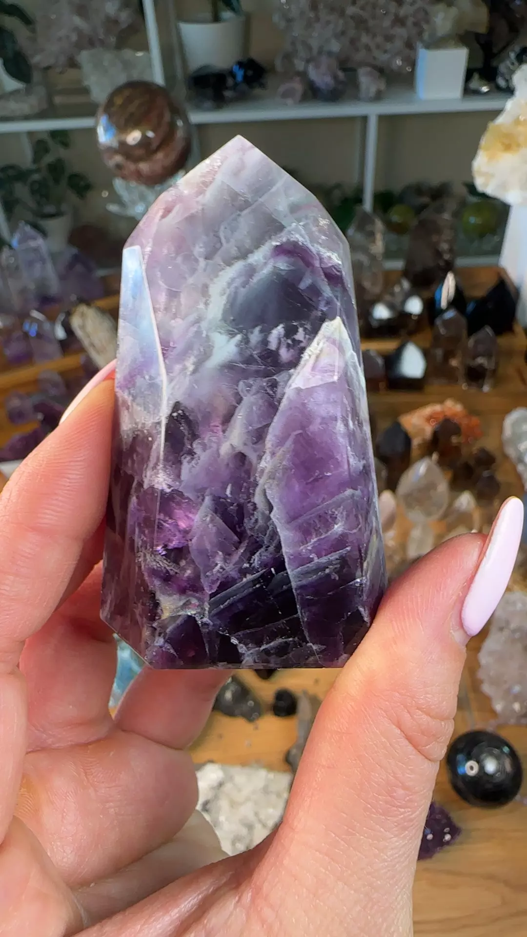 plant/Hq Brazilian fluorite-0