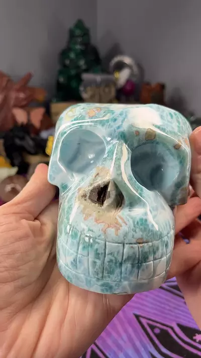 plant/Larimar Monkey Skull-0-thumbnail