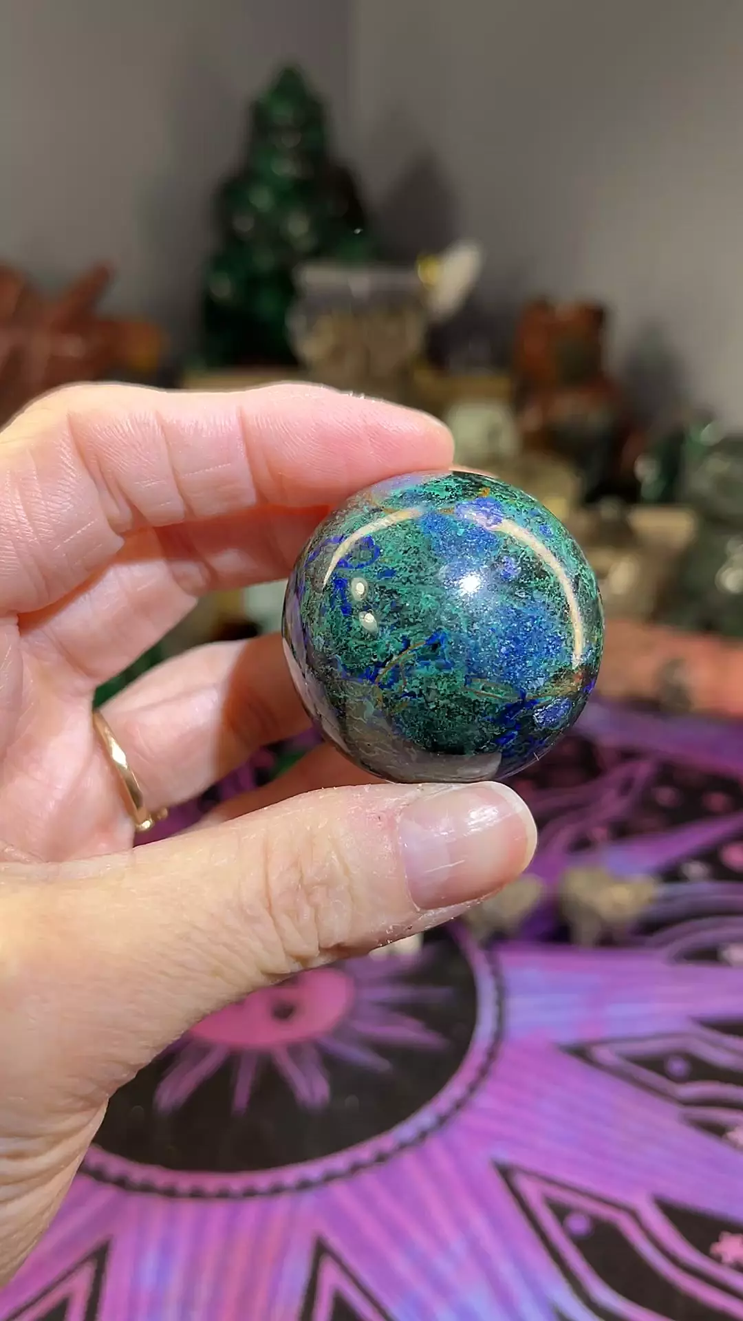 plant/Malachite Azurite-0