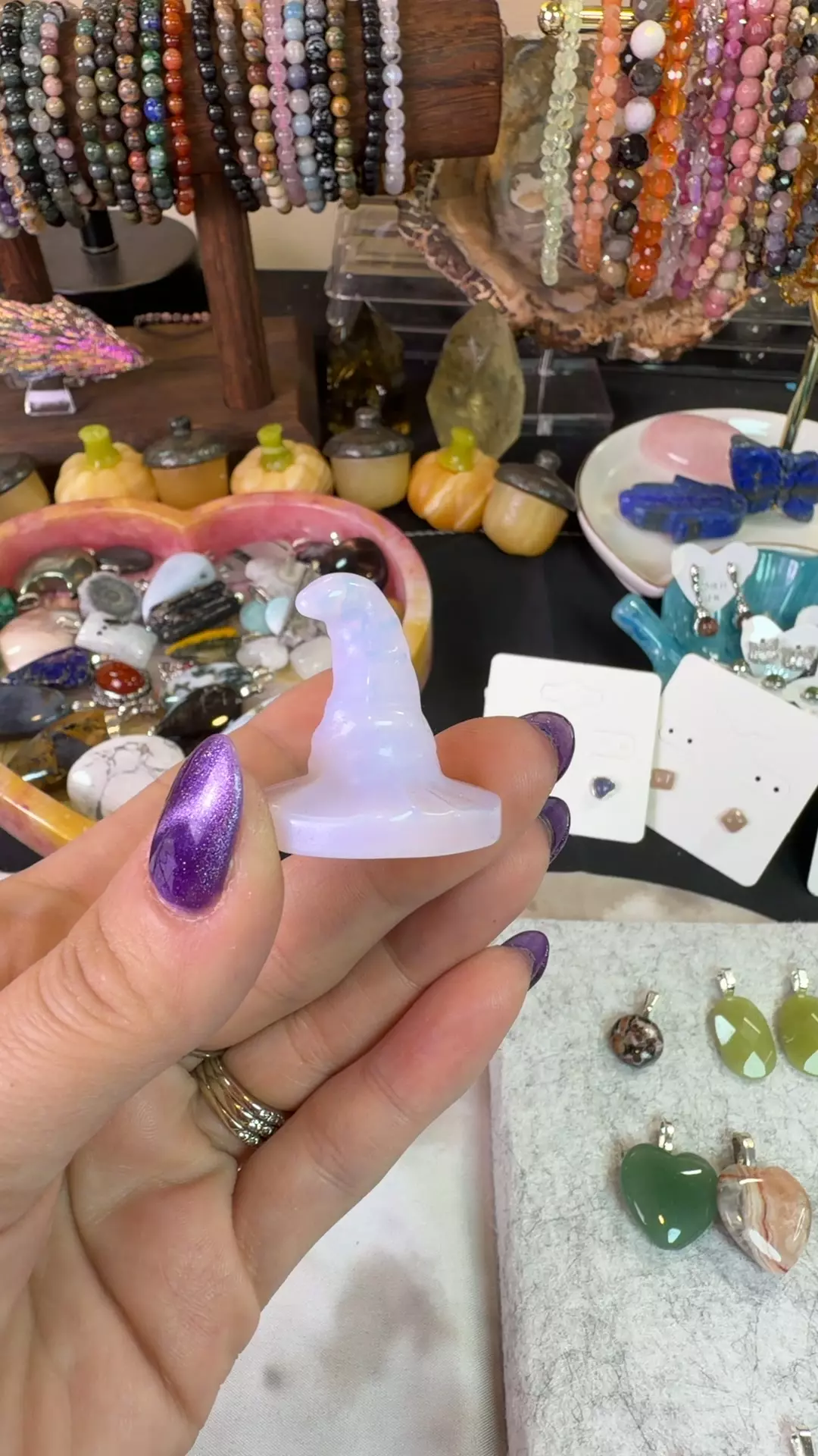 plant/pink opalite witch hat 50% off-0