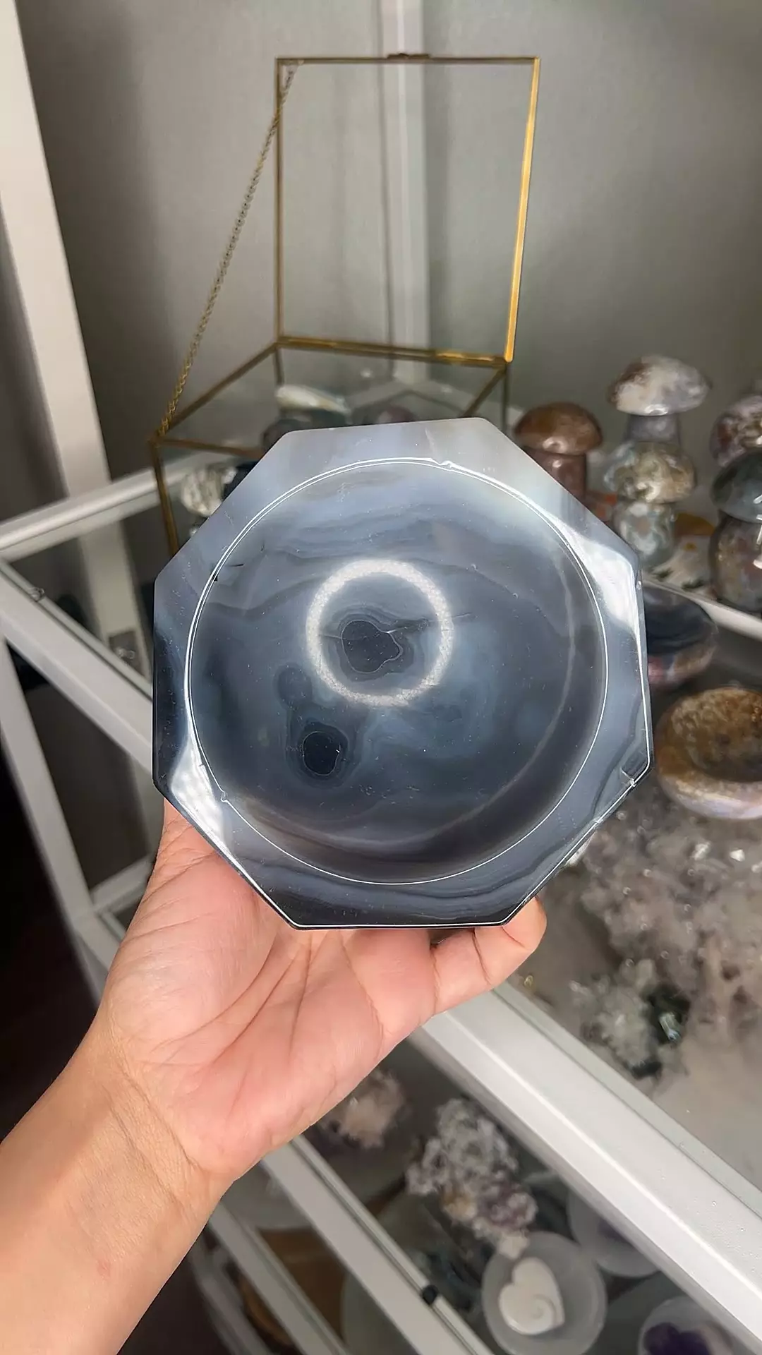 plant/Agate Hexagon Bowl-0