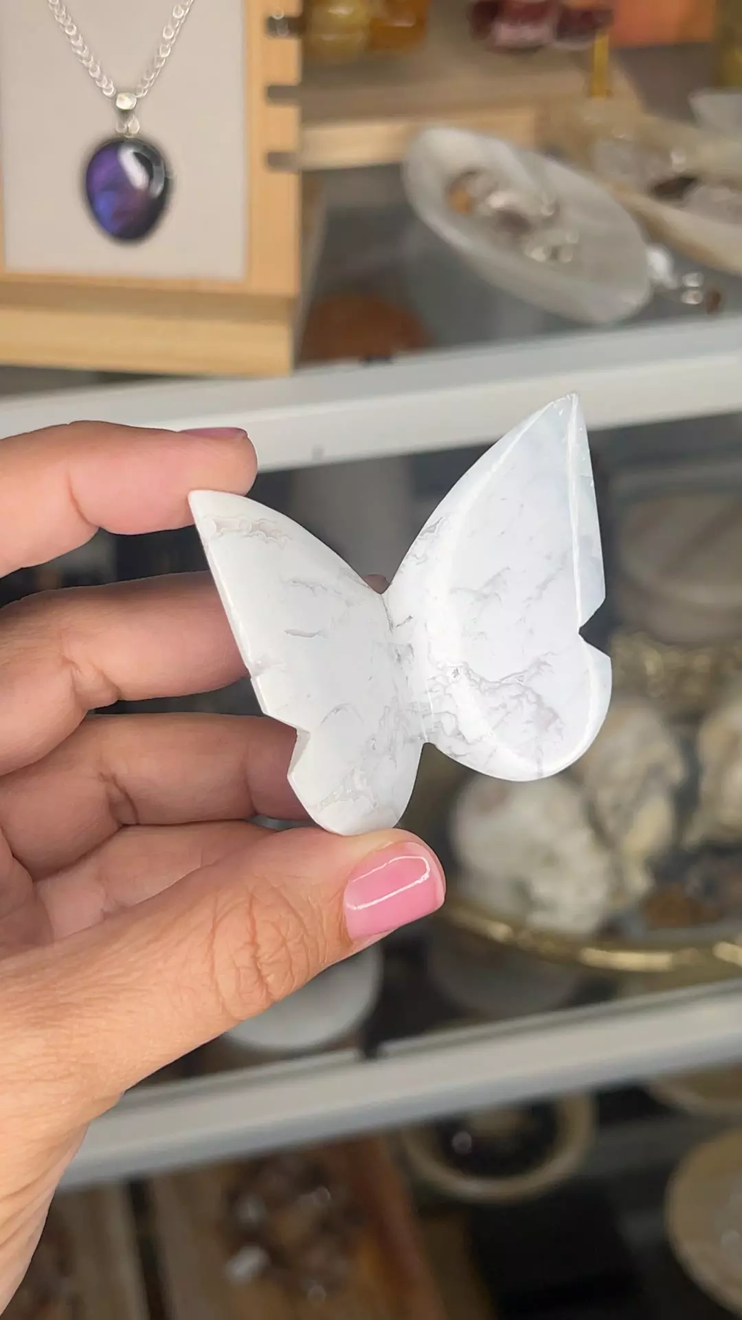 plant/White Agate Butterfly-0