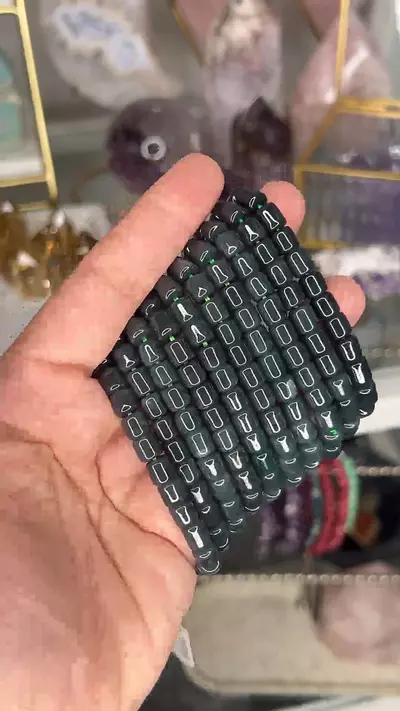 plant/Guatemalan Jade Barrel Bracelet-0-thumbnail