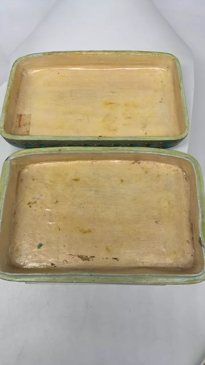 plant/Sermel Tonala Painted Horse wood box-1