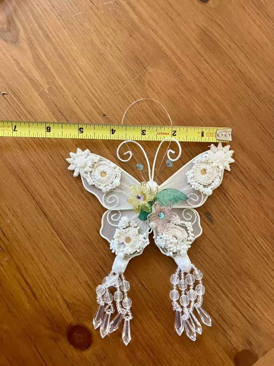 plant/butterfly ornament-2