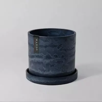 plant/Kanso 7” Ceramic Planter w/ Saucer-1-thumbnail
