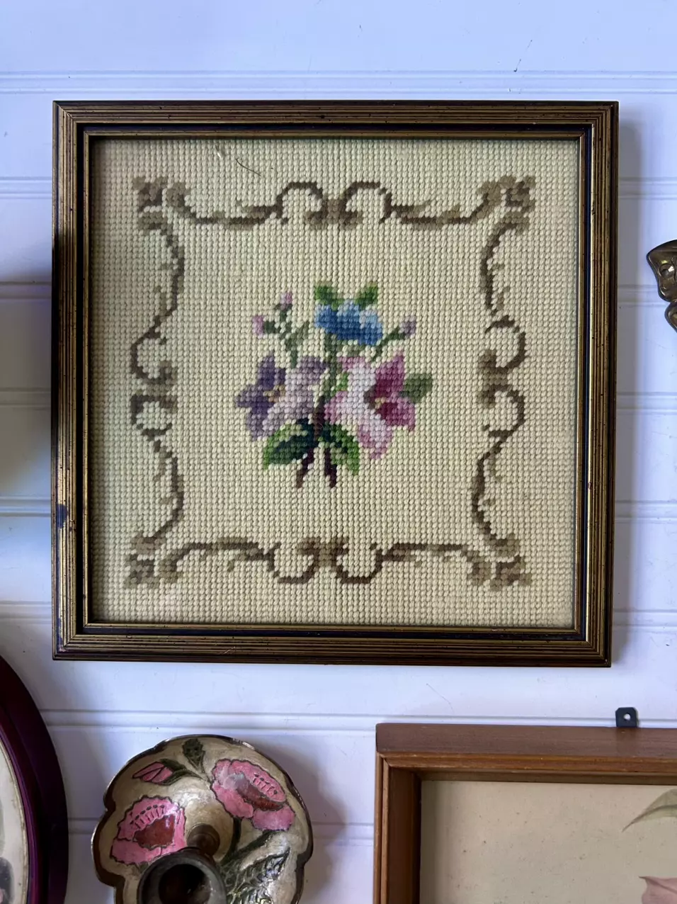 plant/floral needlepoint-0