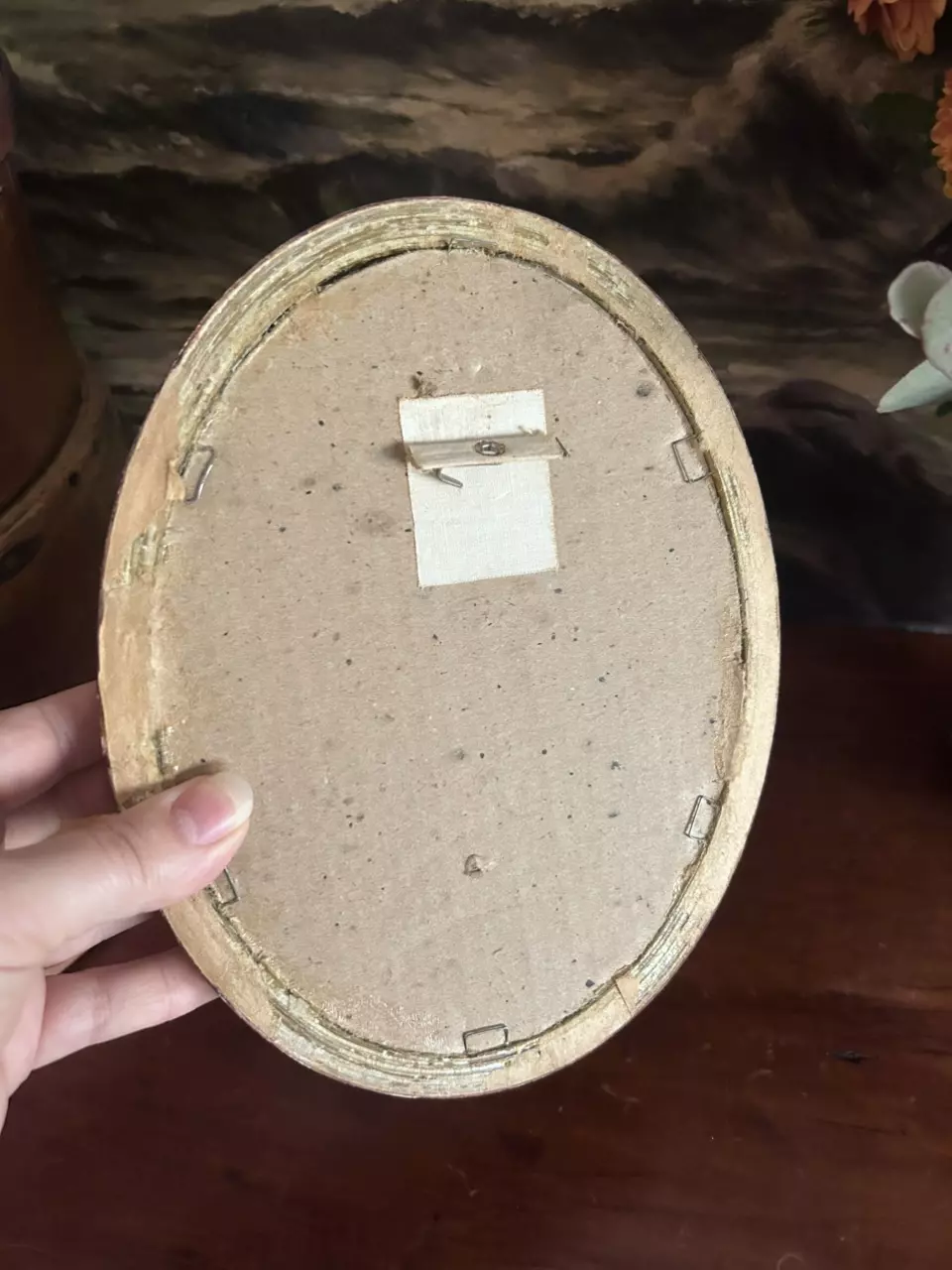 plant/Victorian ladies in bubble glass frames-1