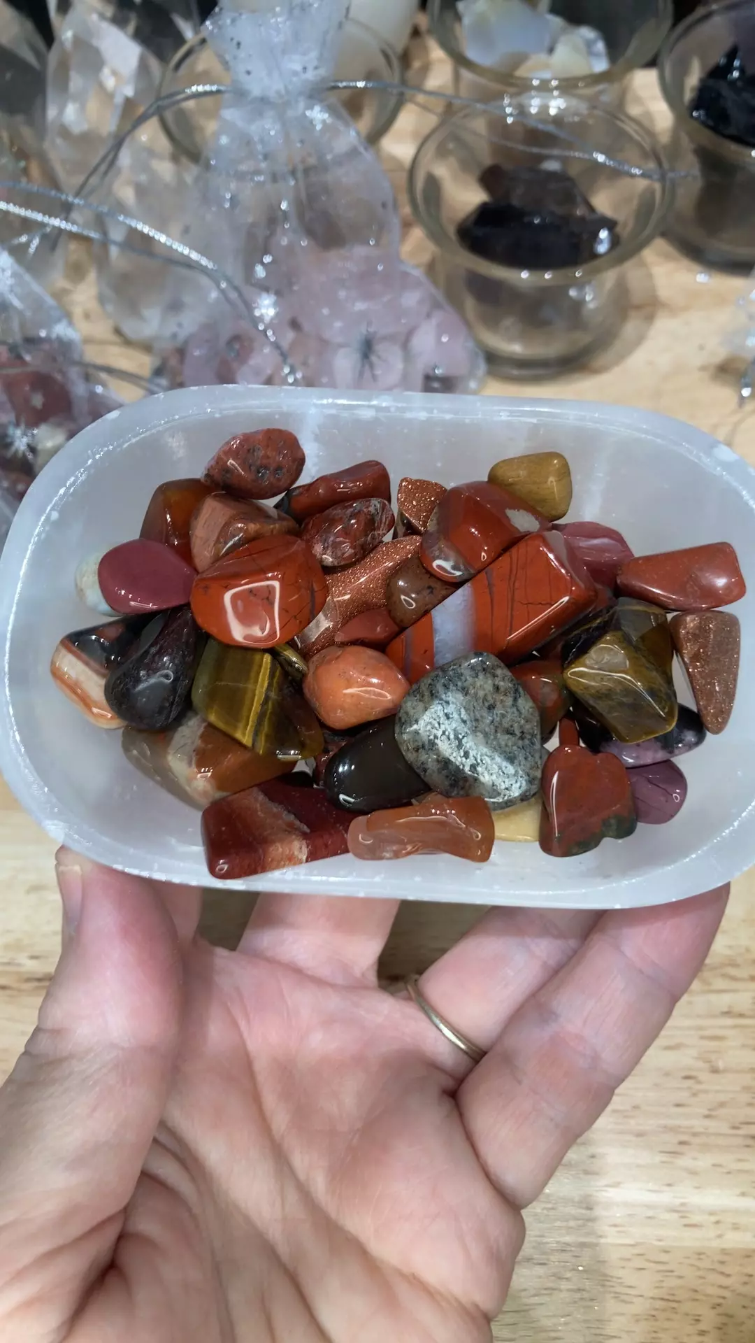 plant/burnt mix 3oz tumble-0