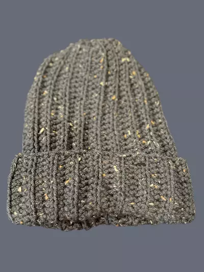 plant/navy fleck beanie-0-thumbnail