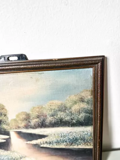 plant/Vintage Original Oil Painting-1-thumbnail