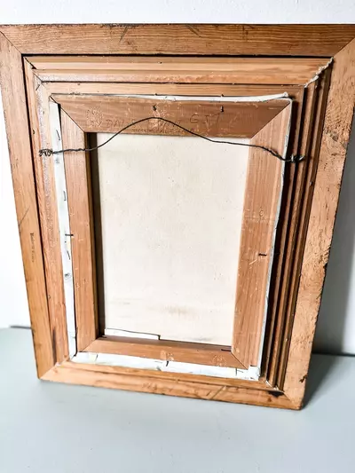 plant/Vintage original landscape oil painting-1-thumbnail