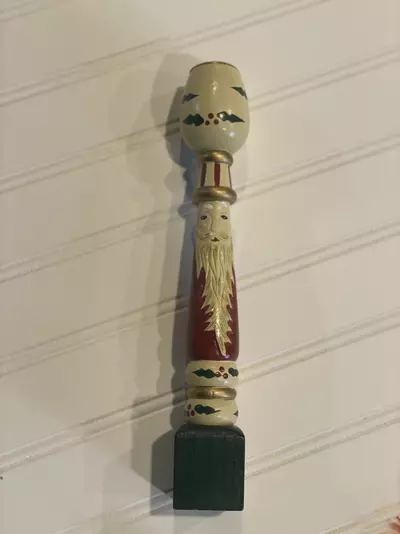 plant/Folk Art Santa Candle Stick Holder-0-thumbnail