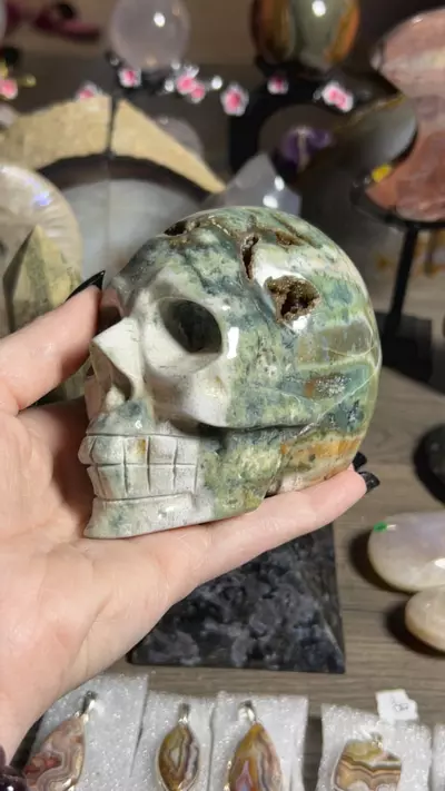 plant/Cosmic Jasper Skull-0-thumbnail