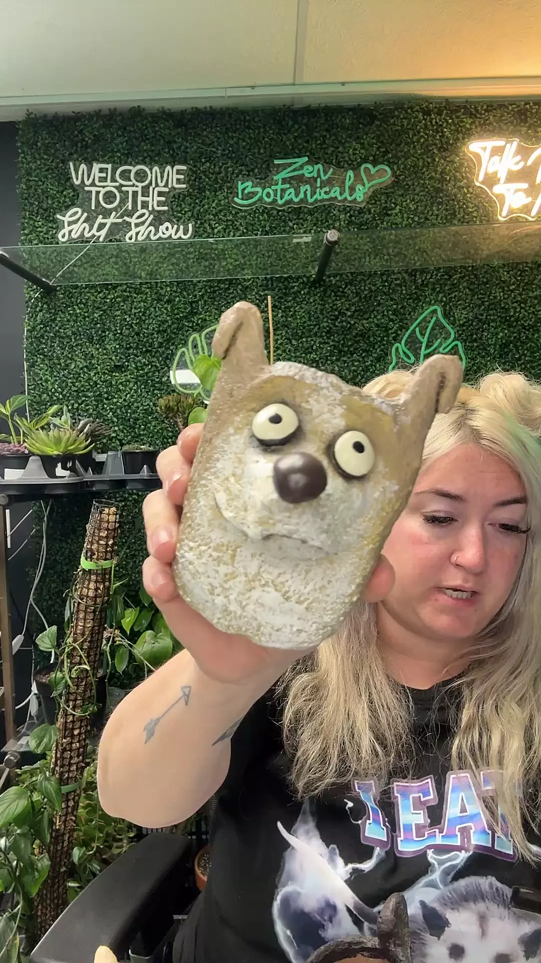 plant/perky the dog-0