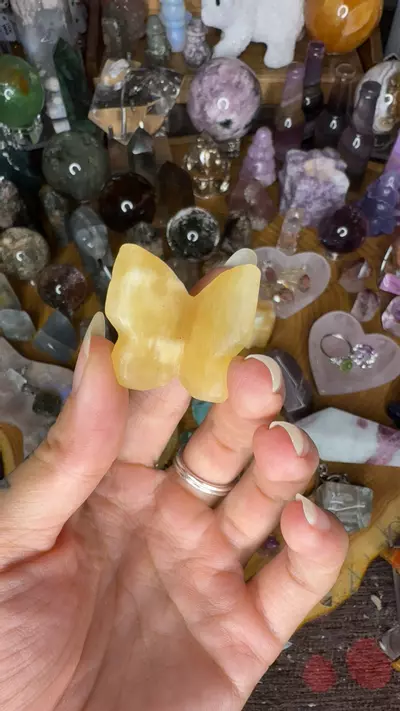 plant/Orange calcite butterfly 6-0-thumbnail