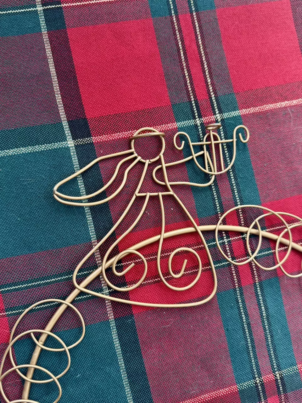 plant/Hanging card holder wreath-1