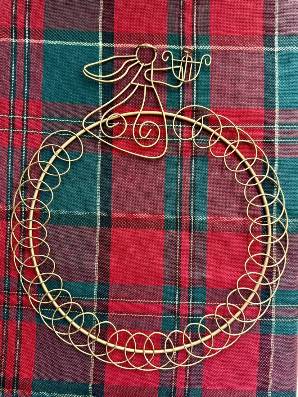 plant/Hanging card holder wreath-0