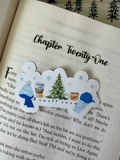 plant/I smell snow sticker-0-thumbnail