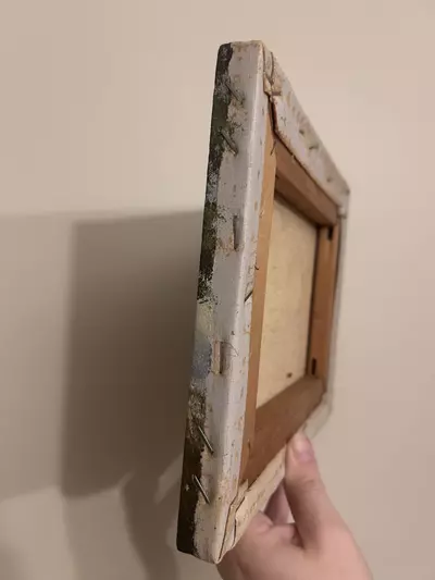 plant/Vintage Painting on Canvas-3-thumbnail