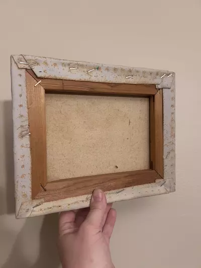 plant/Vintage Painting on Canvas-2-thumbnail