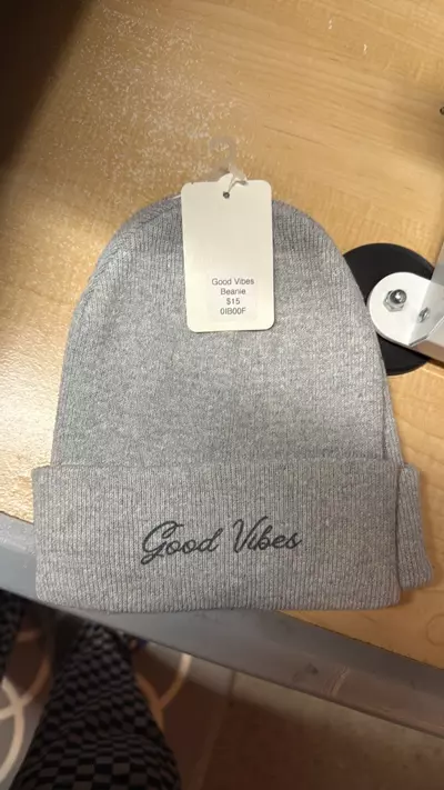 plant/good vibes beanie-0-thumbnail