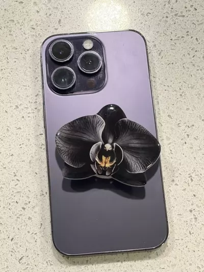 plant/Phone grip - Phal black bird-0-thumbnail
