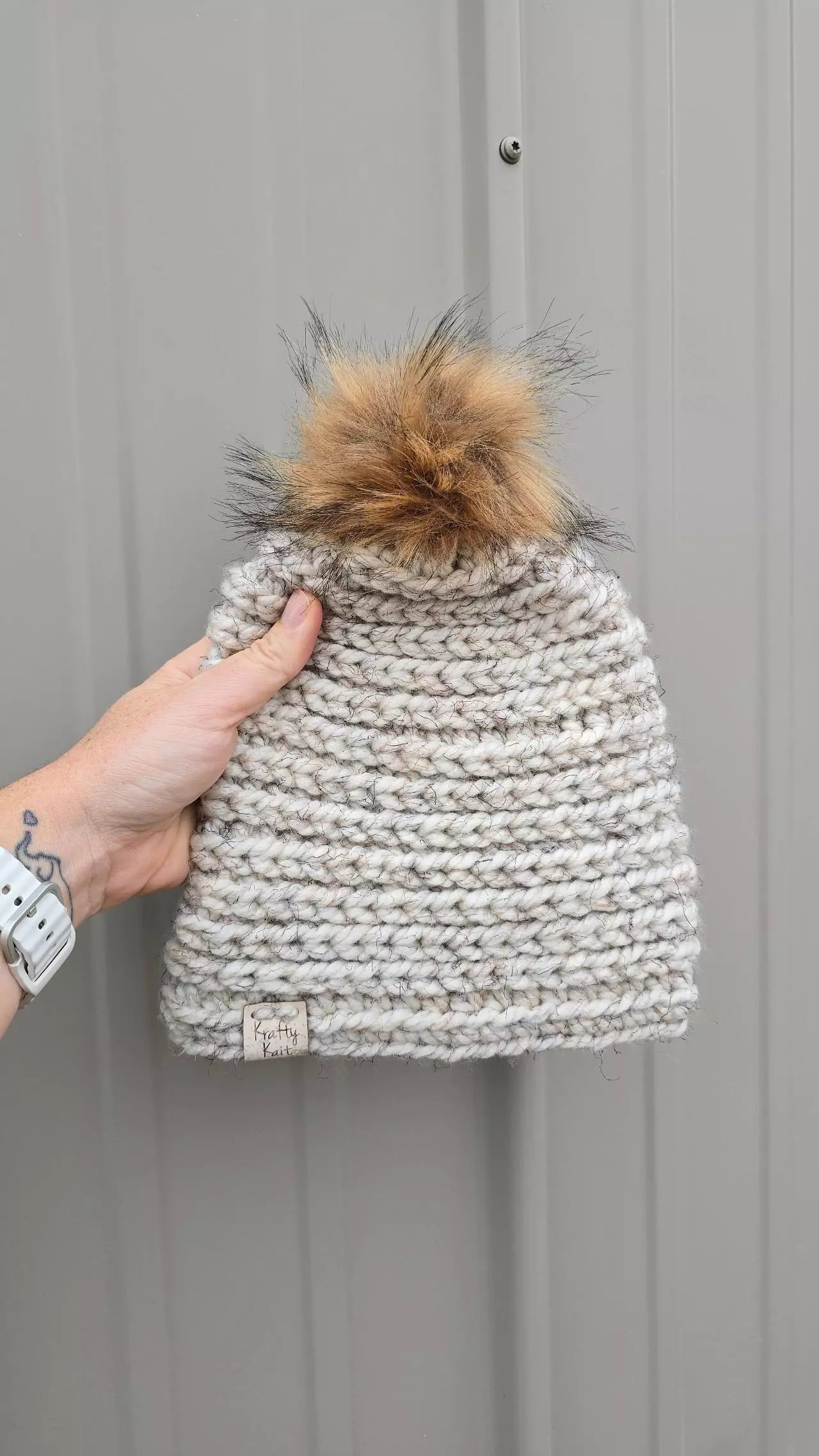 plant/Adult Beanie - Tweed-0