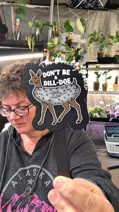 plant/add-on only - glow in the dark dill-doe tag-0-thumbnail